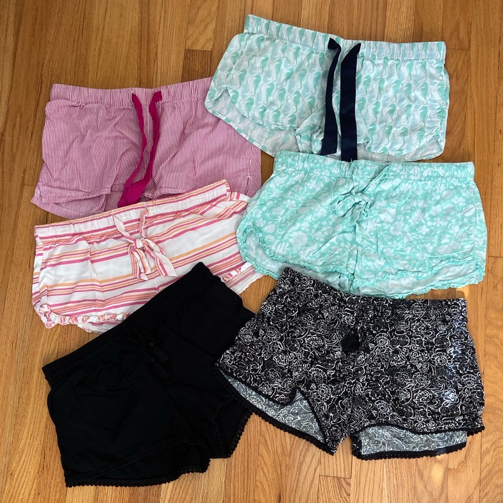 Lot of 6 Pajamas Shorts (S)